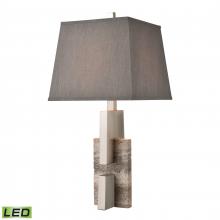 ELK Home Plus D4668-LED - Rochester 32'' High 1-Light Table Lamp - Brushed Nickel - Includes LED Bulb