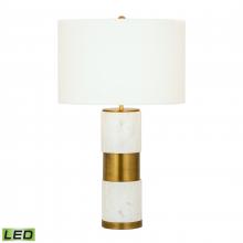 ELK Home Plus D4729-LED - Jansen 27'' High 1-Light Table Lamp - Aged Brass - Includes LED Bulb