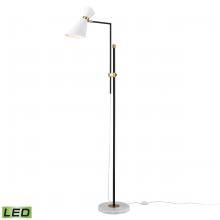 ELK Home Plus H0019-11112-LED - Taran 61'' High 1-Light Floor Lamp - Matte White - Includes LED Bulb