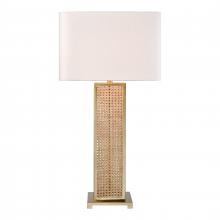 ELK Home Plus H0019-11165-LED - Webb 36'' High 1-Light Table Lamp - Natural with Brass - Includes LED Bulb