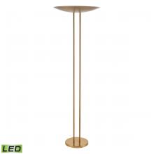 ELK Home Plus H0019-11543-LED - Marston 72'' High 2-Light Floor Lamp - Aged Brass - Includes LED Bulb