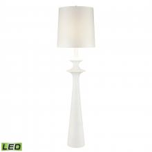 ELK Home Plus H0019-9482-LED - Erica 76'' High 1-Light Floor Lamp - Dry White - Includes LED Bulb