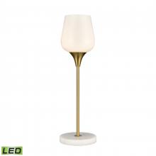 ELK Home Plus H0019-9510-LED - Finch Lane 20'' High 1-Light Table Lamp - Satin Gold - Includes LED Bulb