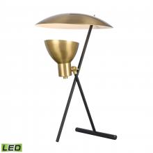 ELK Home Plus H0019-9511-LED - Wyman Square 19'' High 1-Light Desk Lamp - Satin Gold - Includes LED Bulb