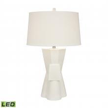 ELK Home Plus H0019-9544-LED - Helensville 32'' High 1-Light Table Lamp - White - Includes LED Bulb