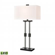 ELK Home Plus H0019-9568-LED - Roseden Court 34'' High 1-Light Table Lamp - Matte Black - Includes LED Bulb