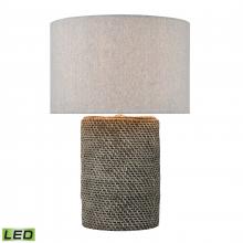 ELK Home Plus H019-7259-LED - Wefen 24'' High 1-Light Table Lamp - Gray - Includes LED Bulb