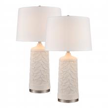 ELK Home Plus S0019-10292/S2 - Penny 32.5'' High 1-Light Table Lamp - Set of 2 White