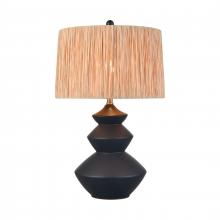 ELK Home Plus S0019-11177 - Lombard 27'' High 1-Light Table Lamp - Black