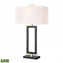 ELK Home Plus S0019-9587-LED - Composure 29'' High 1-Light Table Lamp - Matte Black - Includes LED Bulb