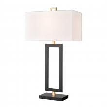 ELK Home Plus S0019-9587 - Composure 29'' High 1-Light Table Lamp - Matte Black