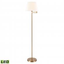 ELK Home Plus S0019-9606-LED - Scope 65'' High 1-Light Floor Lamp - Aged Brass - Includes LED Bulb