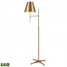 ELK Home Plus S0019-9607-LED - Otus 65'' High 1-Light Floor Lamp - Aged Brass - Includes LED Bulb