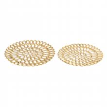 ELK Home Plus S0807-12078/S2 - Regina Tray - Set of 2 Gold