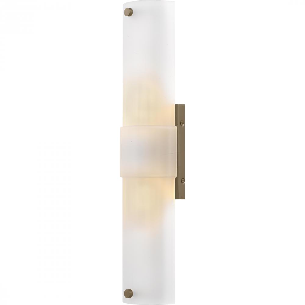 Finnegan 2-Light Bronze Gold Wall Sconce