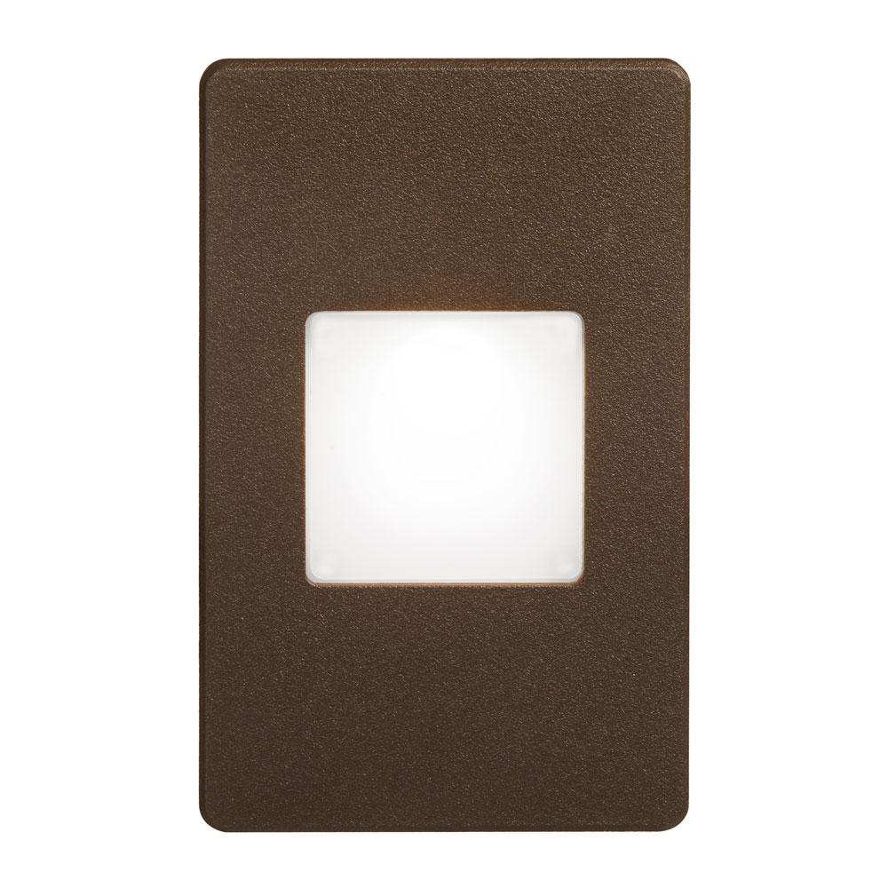 Bronze Rectangle In/Outdoor 3W LED Wa