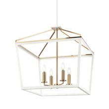 Matteo Lighting C67014WHAG - Mavonshire Chandelier