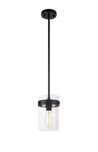 Matteo Lighting C78401BK - Zale Pendant