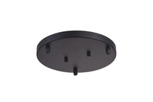 Matteo Lighting CP0103BK - Multi Ceiling Canopy (Line Voltage)