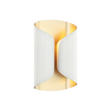 Matteo Lighting S01602WH - Ripcurl Wall Sconce