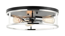 Matteo Lighting M15503BKCH - Clarke Flush Mounts