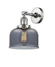 Innovations Lighting 203-PC-G73 - Bell - 1 Light - 8 inch - Polished Chrome - Sconce