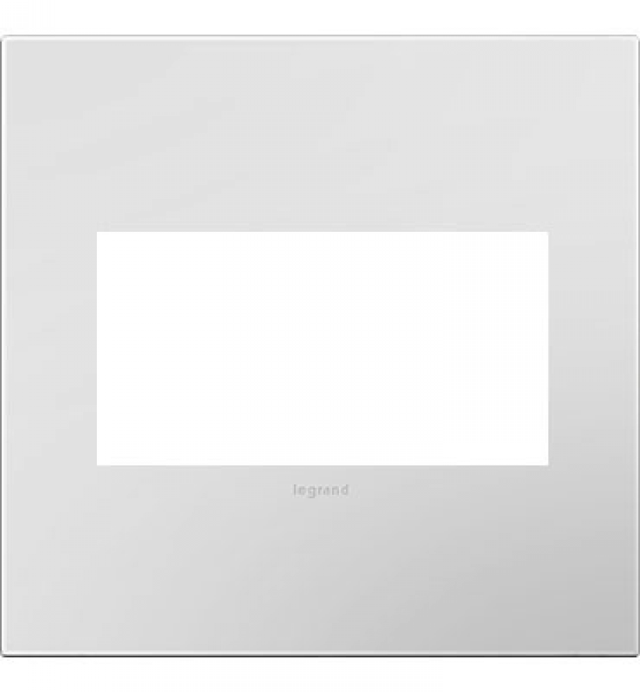 Powder White, 2-Gang Wall Plate