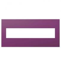 Legrand Canada AWP5GPL1 - Plum, 5-Gang Wall Plate