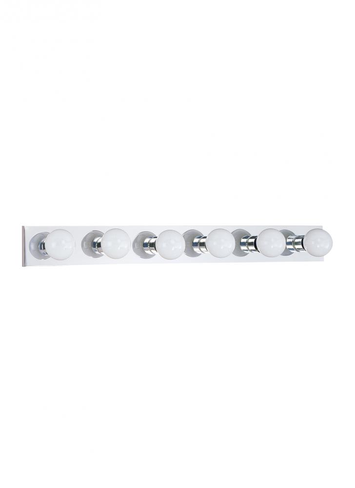 Center Stage Six Light Wall / Bath