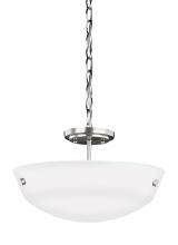 Generation Lighting 7715202-962 - Two Light Semi-Flush Convertible Pendant