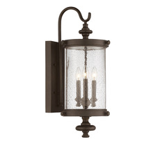 Savoy House Canada 5-1221-40 - Palmer 3-Light Outdoor Wall Lantern in Walnut Patina