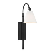 Savoy House Canada 9-1201-1-89 - Rutland 1-Light Adjustable Wall Sconce in Matte Black