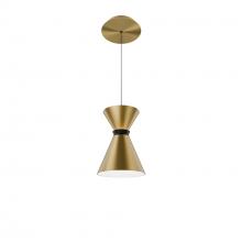 WAC Canada PD-57108-35-BK/AB - Pin Up Pendant Light