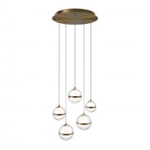 WAC Canada PD-77521R-AB - Cyllindra Chandelier Light