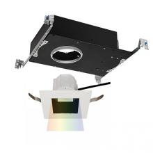 WAC Canada R3ASDT-NCC24-BKWT - Aether Color Changing LED Square Open Reflector Trim with Light Engine