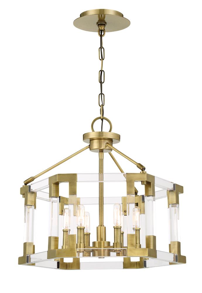 Prima Vista - 6 Light Semi Flush/Pendant