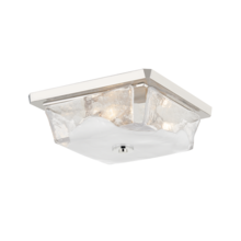 Hudson Valley 4710-PN - 3 LIGHT FLUSH MOUNT