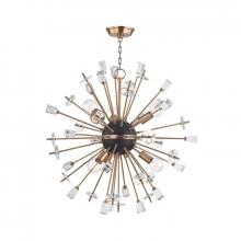 Hudson Valley 5032-AGB - 6 LIGHT CHANDELIER