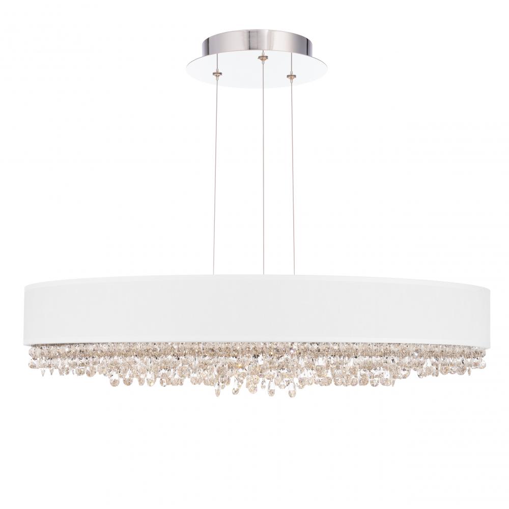 Eclyptix LED 29IN 3000K/3500K/4000K 120V Pendant in Polished Stainless Steel with Radiance Smooth