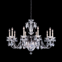 Schonbek 1870 1260N-211H - Bagatelle 13 Light 120V Chandelier in Aurelia with Clear Heritage Handcut Crystal