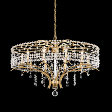 Schonbek 1870 TC1036N-23H - Bella Rose 10 Light 120V Chandelier in Etruscan Gold with Clear Heritage Handcut Crystal