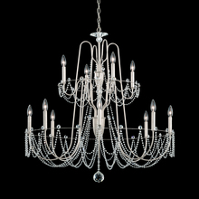 Schonbek 1870 AR1012N-23O - Esmery 12 Light 120V Chandelier in Etruscan Gold with Clear Optic Crystal