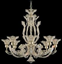 Schonbek 1870 7863-48R - Rivendell 8 Light 120V Chandelier in Antique Silver with Clear Radiance Crystal