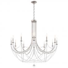 Schonbek 1870 RJ1012N-51O - Verdana 12 Light 120V Chandelier in Black with Clear Optic Crystal