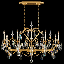 Schonbek 1870 3795N-76H - Renaissance 12 Light 120V Chandelier in Heirloom Bronze with Clear Heritage Handcut Crystal