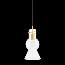 Mitzi by Hudson Valley Lighting H702701S-AGB - MIRABEL Pendant