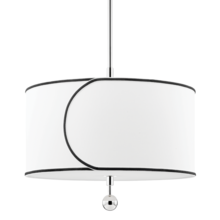 Mitzi by Hudson Valley Lighting H381701L-PN - Zara Chandelier