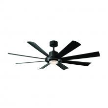 Modern Forms Canada - Fans Only FR-W2303-60L-MB - Aura Downrod ceiling fan