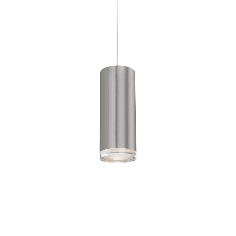 Cameo 8-in Brushed Nickel LED Pendant