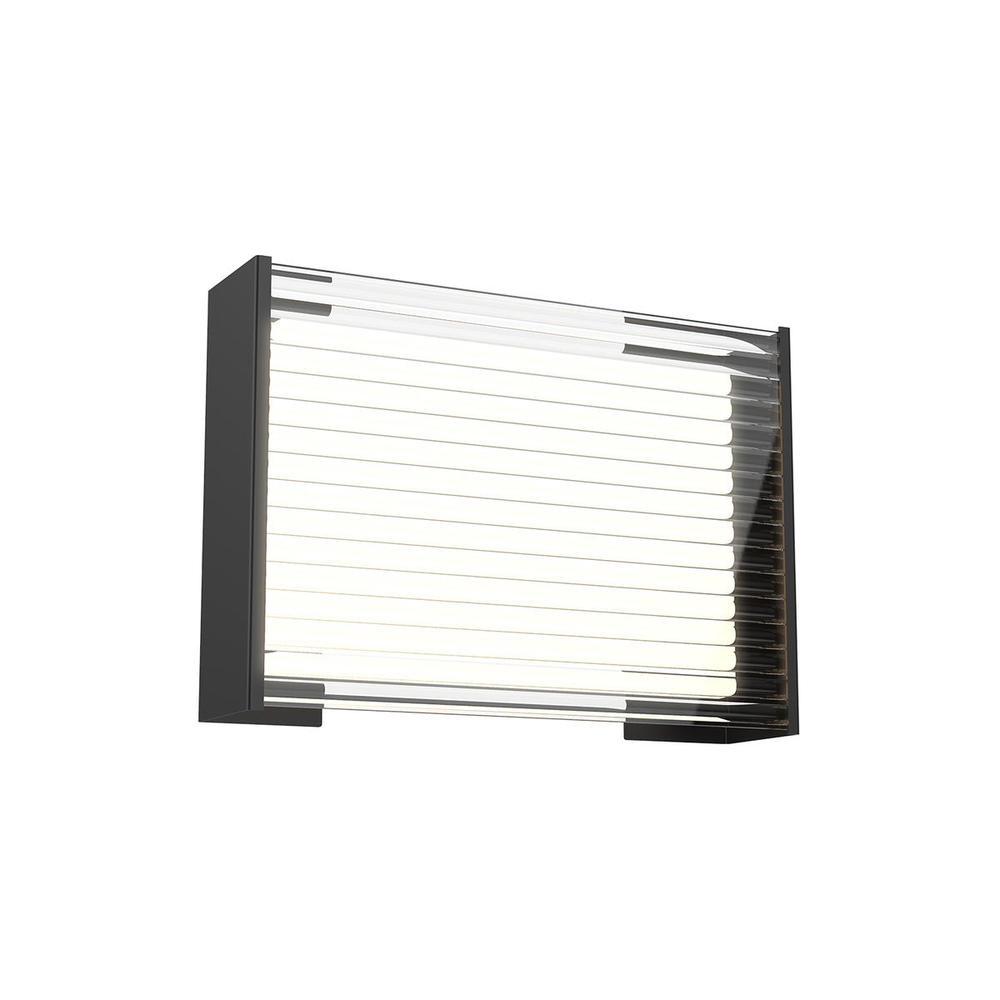 DYNAMO PERF METAL EXTERIOR WALL BLACK 10W 120VAC WITH LED DRIVER 3000K 90CRI